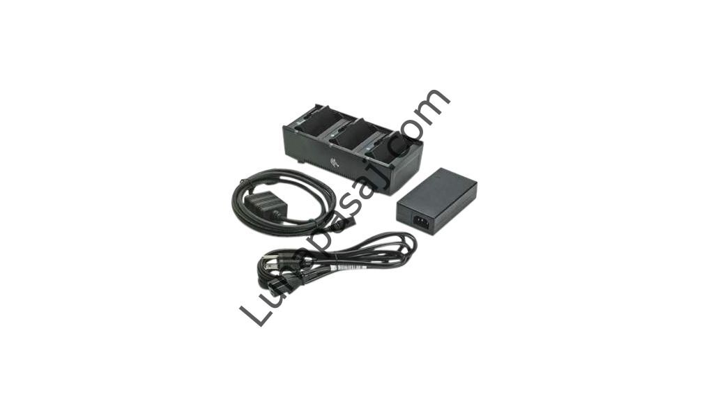 ZEBRA ZQ3X0 Uyumlu 3 Yuvalı Pil Şarj Cihazı