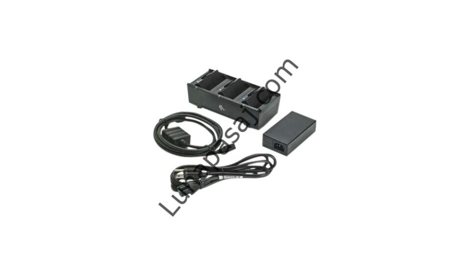 ZEBRA ZQ3X0 Uyumlu 3 Yuvalı Pil Şarj Cihazı